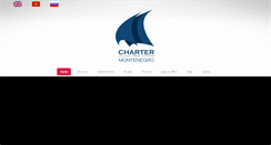 Desktop Screenshot of chartermontenegro.com