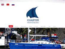 Tablet Screenshot of chartermontenegro.com